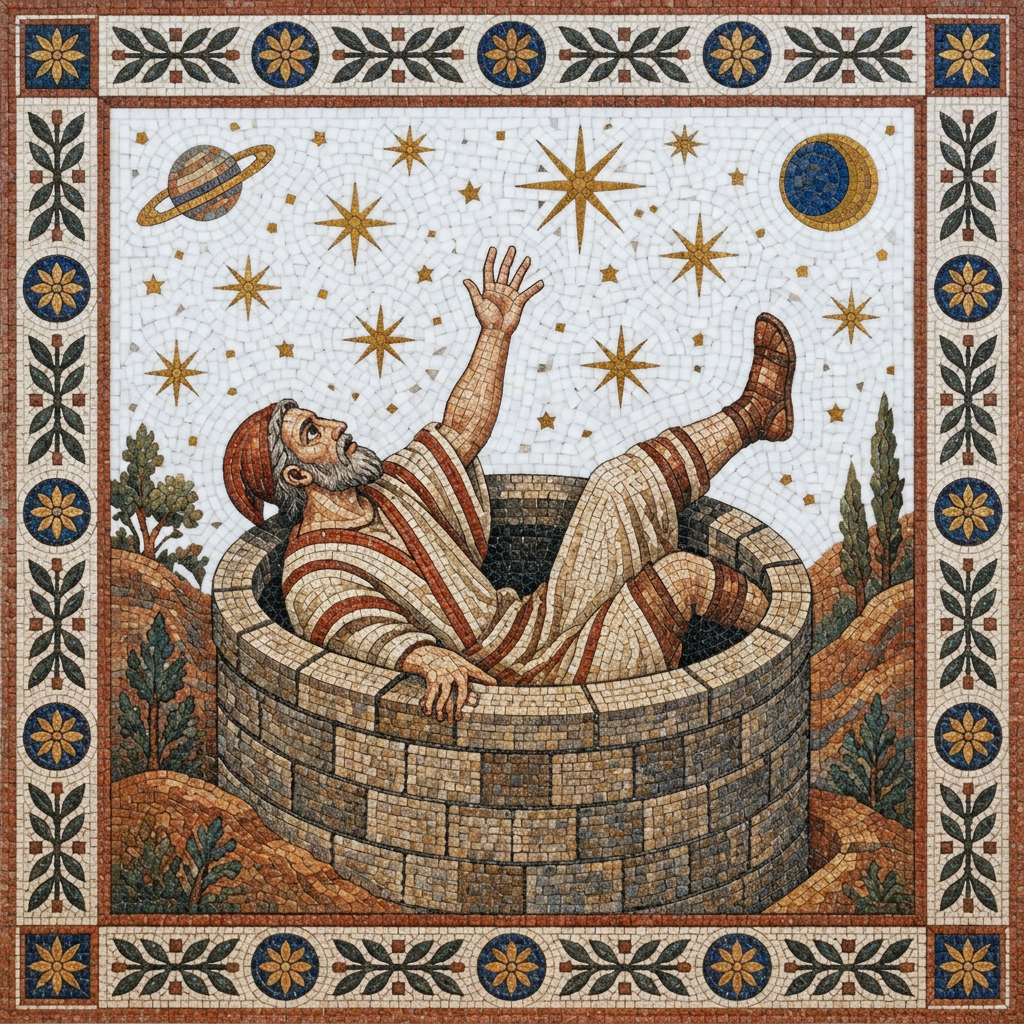 Mosaic of The Astronomer