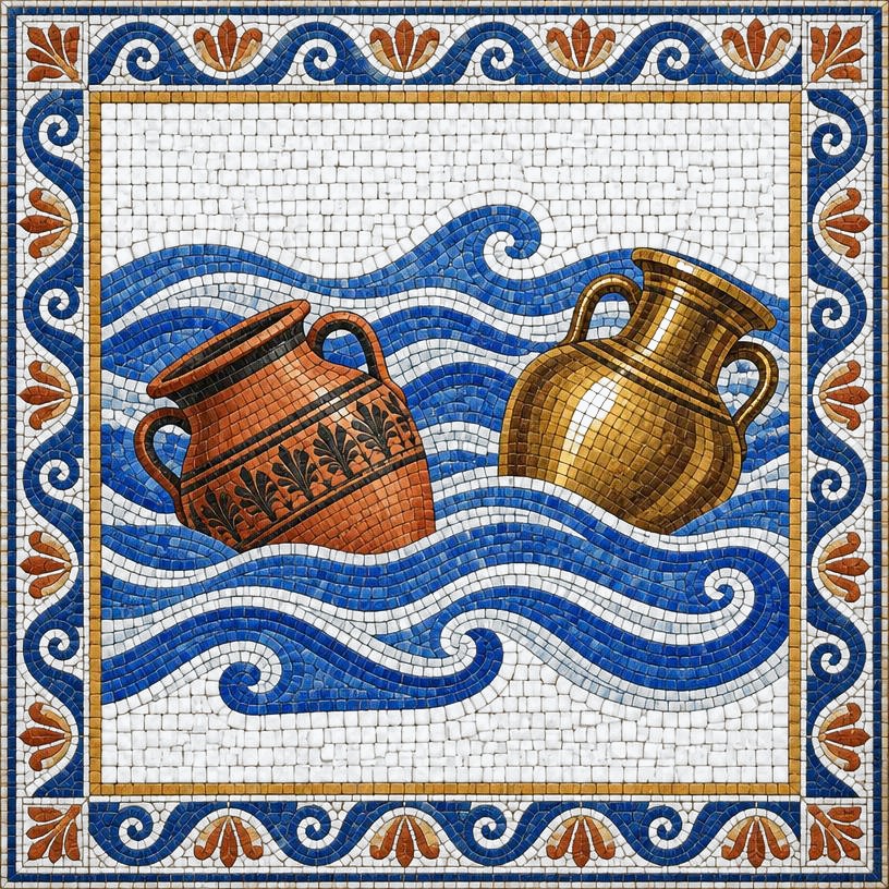 Mosaic of The Two Pots